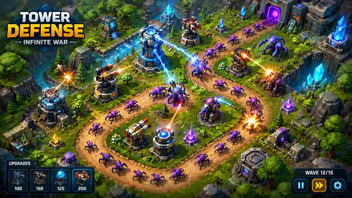 Web Tower Defense Thumbnail